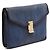 Céline Clutch Busta 1985s Pelle Denim Blu Marino Diamante Clutch Celine Blu navy - vista 2