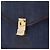 Céline Clutch Busta 1985s Pelle Denim Blu Marino Diamante Clutch Celine Blu navy - vista 4