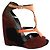 Pierre Hardy Tacchi in camoscio bordeaux Bordò