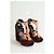 Pierre Hardy Tacchi in camoscio bordeaux Bordò - vista 3