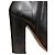 Botines Alaïa de cuero negro con tacón de aguja - vista 10