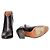Botines Alaïa de cuero negro con tacón de aguja - vista 15