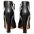Botines Alaïa de cuero negro con tacón de aguja - vista 5