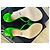 BLUMARINE MULES FARFALLA VERDE FLUO - vista 9