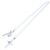 Autre Marque Collana croce in diamante acquamarina Samantha Thavasa K18WG - vista 3