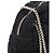 Borsa a spalla in cotone trapuntato Chanel Bubble Nero - vista 5