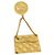 Chanel Brosche in Gold Golden