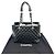 Chanel schwarze genarbte Kalbsleder-Tote - Ansicht 18