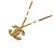 Chanel 05P Coco Mark Fake Perlenkette Golden - Ansicht 2