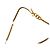 Chanel 05P Coco Mark Fake Perlenkette Golden - Ansicht 4