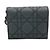 Christian Dior Mini Geldbörse Schwarz