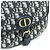 Borsa a spalla Cannage Caro di Christian Dior Marrone - vista 6