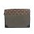 Borsa Pochette Steamer Monogram Taiga Louis Vuitton Marrone Cachi - vista 2