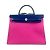 Hermès Borsa Hermes Airbag Zip PM 31 Rosa Blu