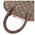 Borsa tote Monogram Studs Louis Vuitton Marrone Rosso - vista 7