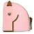 Hermès Monedero de cuero de cabra rosa Hermes