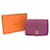 Hermès Portefeuille pliant compact Hermes Dogon Violet  - vue 11
