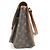 Borsa a tracolla Bazas Giappone Monogramma Louis Vuitton Marrone - vista 3