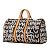 Borsa Boston Keepall 50 Monogram Graffiti Louis Vuitton Marrone Argento - vista 2