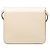 Borsa a tracolla Fendi Calligraphy Bianco Crudo - vista 3