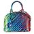 Bolsa de mão Alma BB Epi Tropical Louis Vuitton Azul Multicor