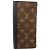 Cartera Larga Louis Vuitton Castaño Negro Monograma - vista 10