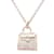 Hermès HERMES Amulet Kelly Necklace in Pink Gold