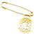 Hermès Hermes Horse Motif Gold Plated Pin Brooch Golden  - view 2
