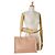 Mittelgroße Dior Oblique Buch-Tote von Christian Dior Beige - Ansicht 7