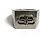 Anillo de sello BB Icon para hombre de Balenciaga - vista 2