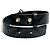 Herrenarmband aus Leder CD Diamond von Christian Dior Schwarz - Ansicht 5