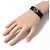 Herrenarmband aus Leder CD Diamond von Christian Dior Schwarz - Ansicht 8