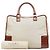 Bolso de mano Loewe Amazona de cuero con estampado de cocodrilo Castaño Beige