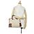 Bolso de mano Loewe Amazona de cuero con estampado de cocodrilo Castaño Beige - vista 11