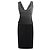 Vestido Alexander McQueen de Bolinhas de Seda e Lã Preto Branco
