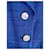 Blazer in seta blu Yves Saint Laurent Rive Gauche  - vista 11