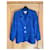Blazer in seta blu Yves Saint Laurent Rive Gauche  - vista 8