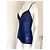 Costume intero Christian Dior blu navy - vista 7