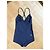 Costume intero Christian Dior blu navy - vista 8
