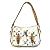 Louis Vuitton Monogram Multicolor Lodge PM Schultertasche Weiß