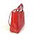 Borsa a mano Dior Cannage Lady di Christian Dior Rosso - vista 2