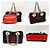 Borsa a spalla in pelle nera Prada Nero - vista 2