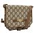 Borsa a spalla GUCCI GG Plus Supreme PVC Beige Oro Auth BA3539 D'oro