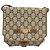 Borsa a spalla GUCCI GG Plus Supreme PVC Beige Oro Auth BA3539 D'oro - vista 2