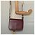 CARTIER Borsa a Spalla Must Line Pelle Bordeaux Oro Auth BA3243 D'oro Bordò - vista 21
