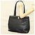 Borsa Tote Vala in pelle nera e oro Salvatore Ferragamo Auth 131008 Nero D'oro - vista 21