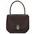 Céline Borsa a mano in tela Macadam CELINE in pelle PVC marrone oro Auth 130918 D'oro - vista 13