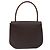 Céline Borsa a mano in tela Macadam CELINE in pelle PVC marrone oro Auth 130918 D'oro - vista 2