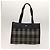 Borsa a spalla Burberry Nova Check in nylon e pelle 3 set nero marrone Auth bs27232 - vista 3