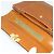 Borsa a mano BALLY in pelle 2 vie marrone oro Auth BA3625 D'oro - vista 10